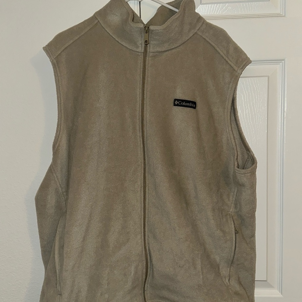 Columbia men’s fleece vest 3X